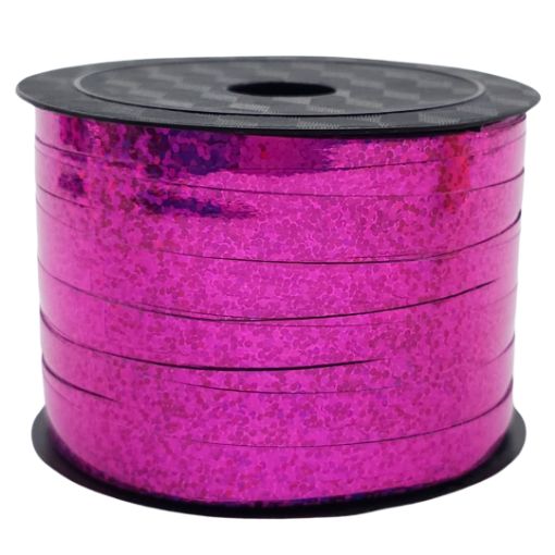 Imagen de CINTA CURLING FUCSIA METALICA 100 YARDAS