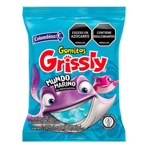 Imagen de GOMITA GRISSLY 36/80 GR MUNDO MAR