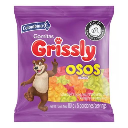 Imagen de GOMITA GRISSLY 36/80 GR OSO