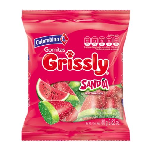 Imagen de GOMITA GRISSLY 36/80 GR SANDIA