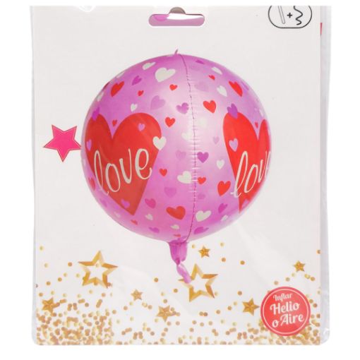 Imagen de GLOBO ORBITZ SAN VALENTIN 45X68CM