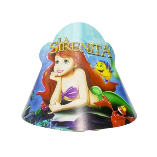 Imagen de GORRO CUMP. SIRENITA ARIEL 1/10