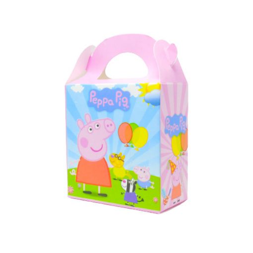 Imagen de CAJITA CUMP. PEPPA 11.5X12.5X6.25CM 1/10 