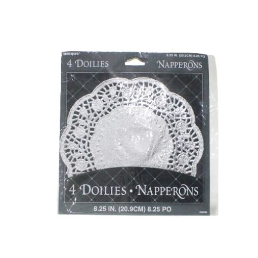 Imagen de DOILIES PLATEADO 1/4.. 