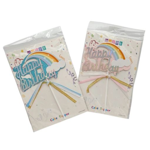 Imagen de CAKE TOPPER ARCOIRIS