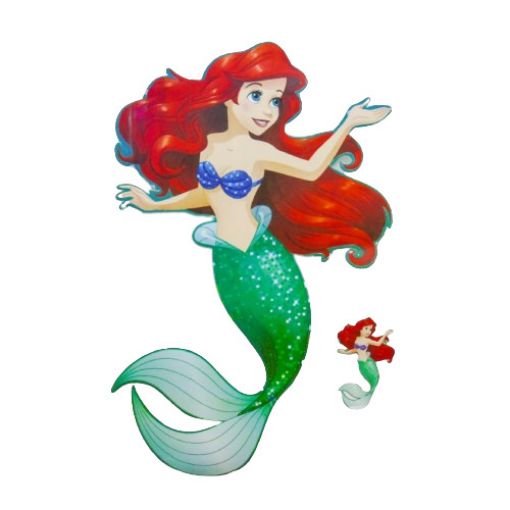 Imagen de LAMINA PARA DECORAR SIRENITA ARIEL1/1 