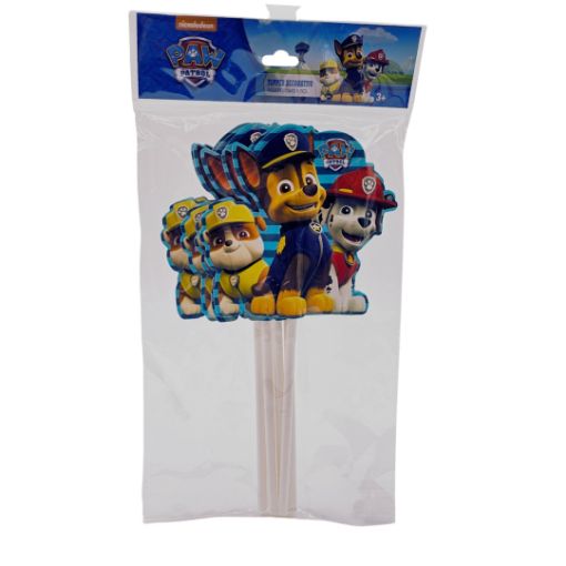 Imagen de CAKE TOPPER MOTIVO PAW PATROL 1/6 