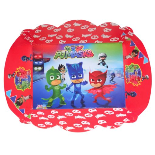 Imagen de BANDEJA BIZCOCHO HEROES EN PIJAMA 1/10 