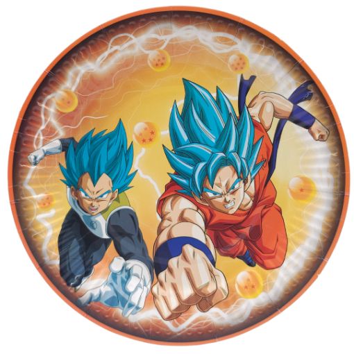 Imagen de PLATO CUMP.CARTON 6" DRAGON BALL Z 1/10 