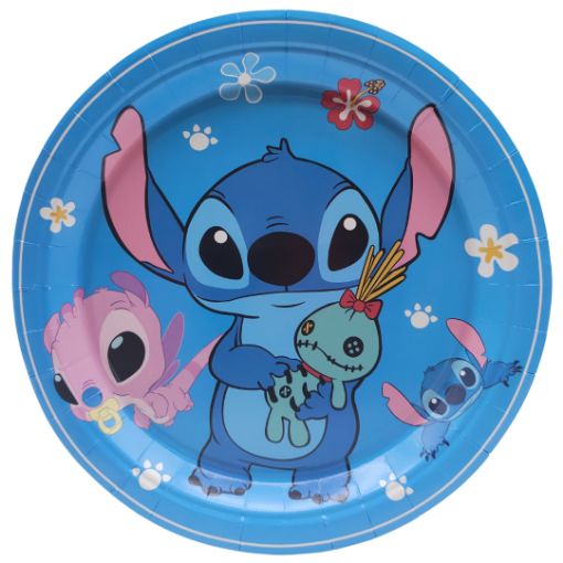 Imagen de PLATO CARTON 9" STITCH 1/10
