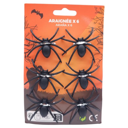 Imagen de ARAÑAS PLASTICAS 1/6