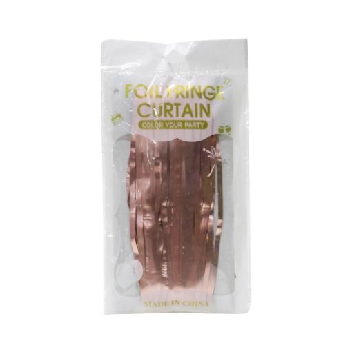 Imagen de CORTINA CUMPLEAÑOS ROSEGOLD 1/1 