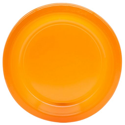 Imagen de PLATO PLASTICO NARANJA 9" 1/10 