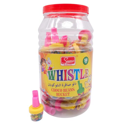 Imagen de WHISTLE CHOCO BEANS TARRO18/50