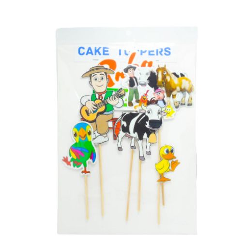 Imagen de CAKE TOPPER MOTIVO GRANJA DE ZENON 1/6 