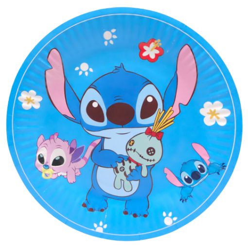 Imagen de PLATO CARTON 6" STITCH 1/10