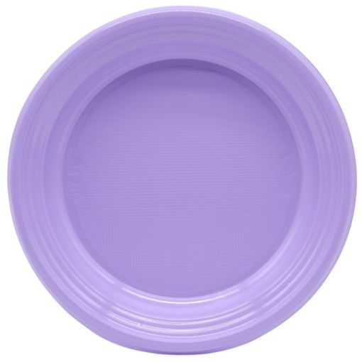 Imagen de PLATO PLASTICO 7" LILA 1/8