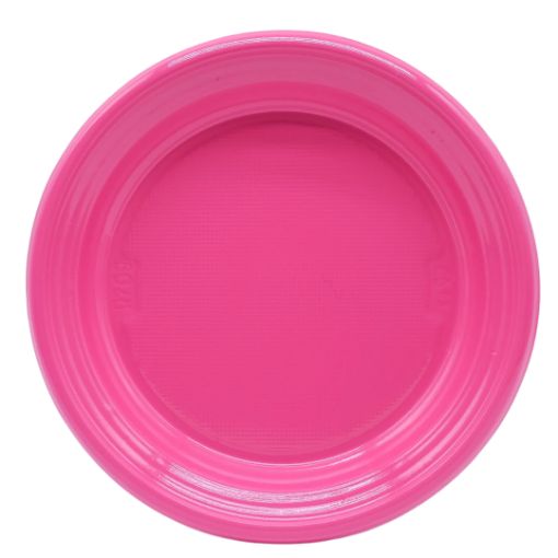Imagen de PLATO PLASTICO 7" FUCSIA 1/8