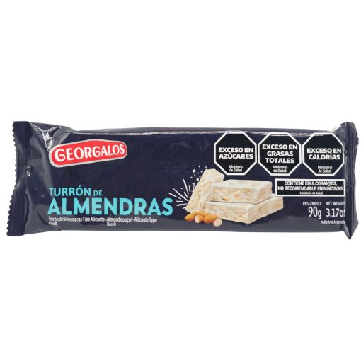 Imagen de TURRON GEORGALO ALMENDRA 90 GR 24/1