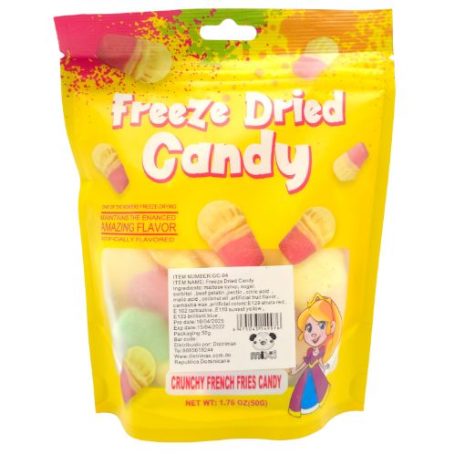 Imagen de GOMITA CRUNCHY PAPAS FRITAS 50G 24/1