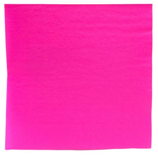 Imagen de SERVILLETA COLOR LISO FUCSIA 1/20 