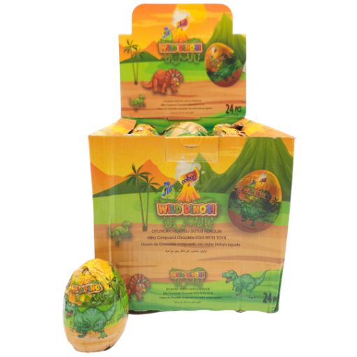 Imagen de HUEVO SORPRESA DINO 6/24