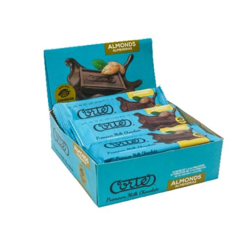 Imagen de CHOC. CORTES PREMIUM ALMENDRA 8/18 