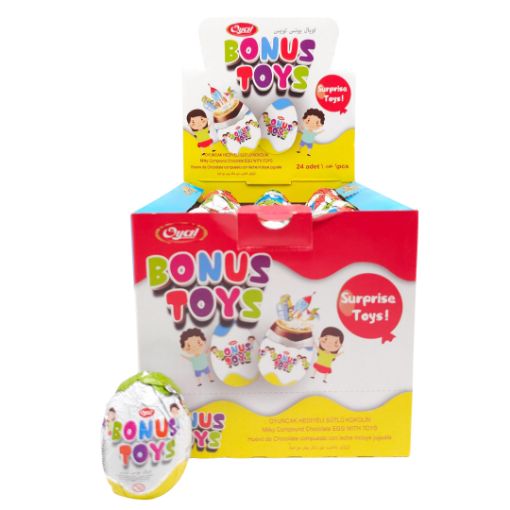 Imagen de HUEVO SORPRESA BONUS TOY 6/24