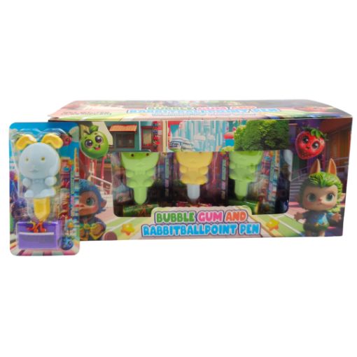 Imagen de LAPICERO CONEJO+CHICLE 24/30