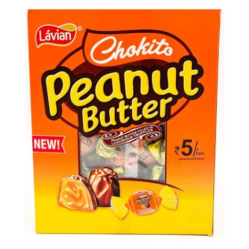 Imagen de CHOC. CHOKITO PEANUT BUTTER 10GR 12/63