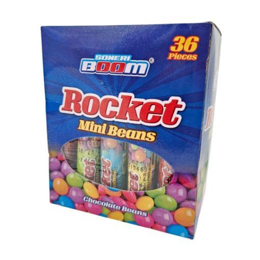 Imagen de CHOC. ROCKET MINI BEANS 18/36