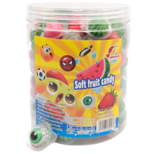 Imagen de GOMITA SURT SOFT FRUIT CANDY 12/200