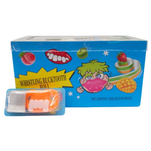 Imagen de PITO DRACULA BUCKTOOTH CON DULCE 24/30