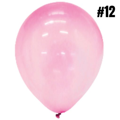 Imagen de VEJIGA 12 ROSA NEON BN 1/24 