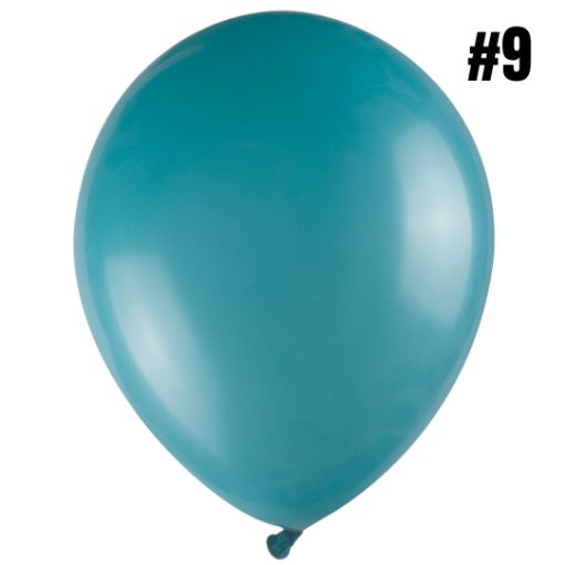Imagen de VEJIGA 9 TURQUESA BP 1/24 