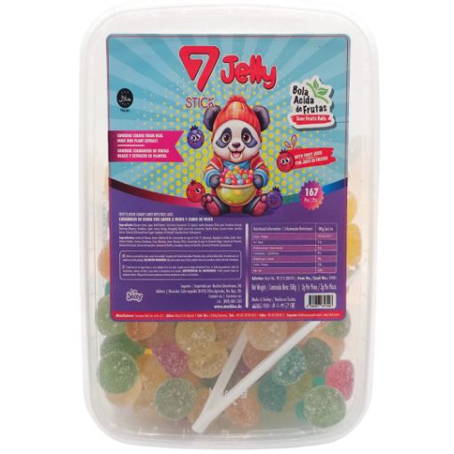 Imagen de JELLY BOLA ACIDA 12/167