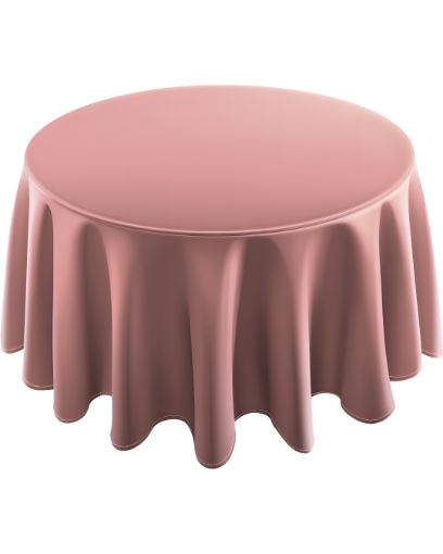 Imagen de MANTEL REDONDO ROSA PALO 2.13M
