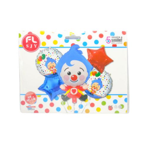 Imagen de SET DE GLOBOS PLIM PLIM 1/5 