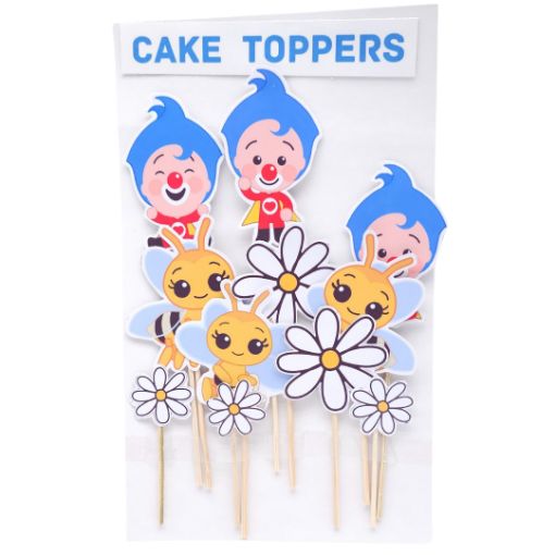 Imagen de CAKE TOPPER MOTIVO PLIM PLIM 1/6 