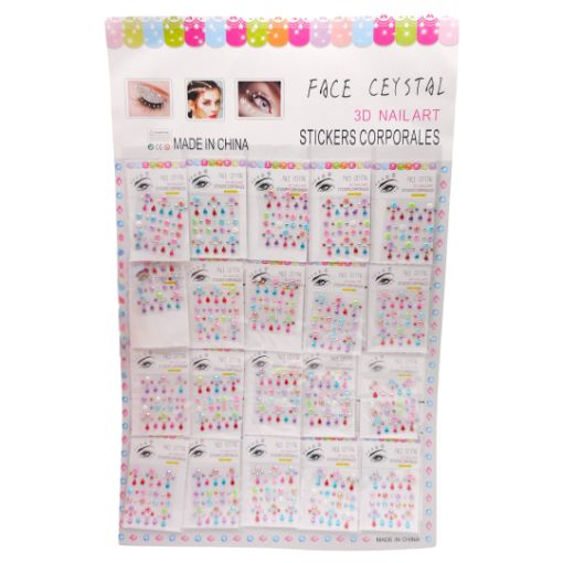 Imagen de STICKER CARA/UÑA 100/20