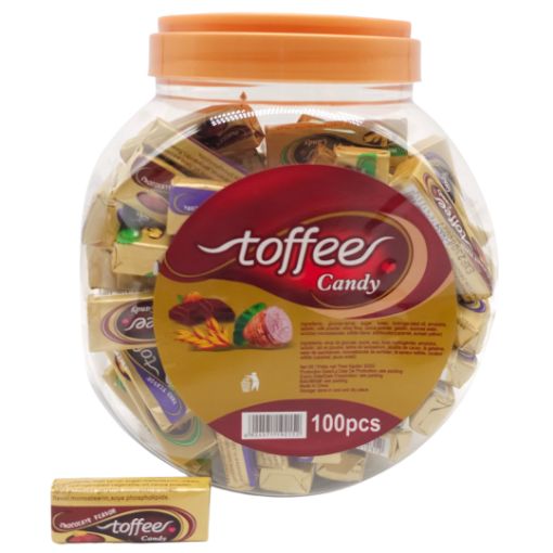 Imagen de MASTICABLE TOFFEE TARRO 10/100