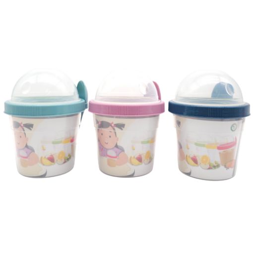 Imagen de VASO YOGURT CON CUCHARA 500ML