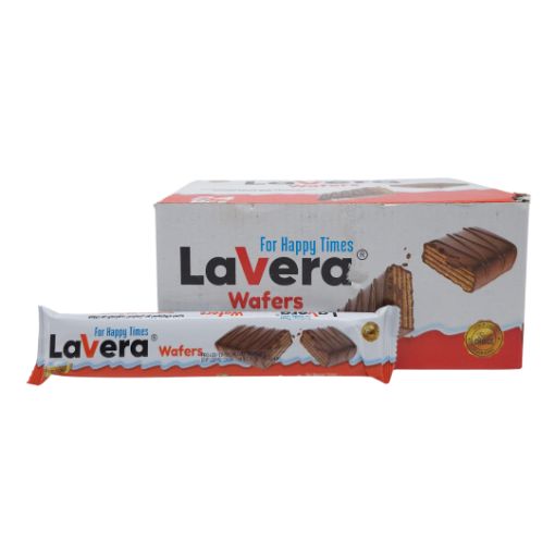 Imagen de GTA. LAVERA WAFER CHOC 6/24