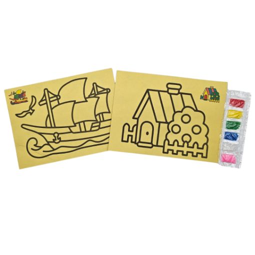 Imagen de ACUARELA AMARILLA POLVITO 60/20