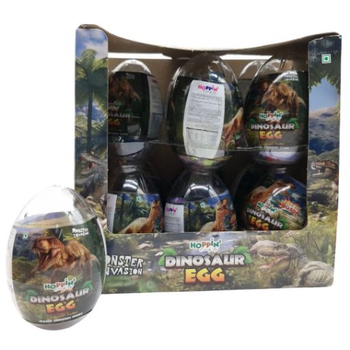 Imagen de MEGA HUEVO DINOSAURIO CON DULCE 8/12
