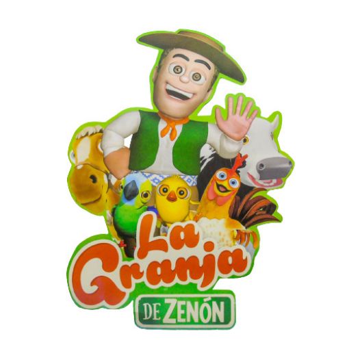 Imagen de LAMINA PARA DECORAR GRANJA DE ZENON 1/1 