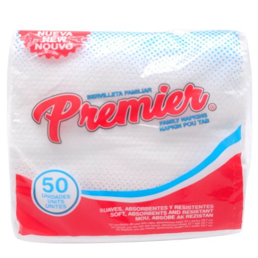 Imagen de SERVILLETA CUADRADA PREMIER 60/50**