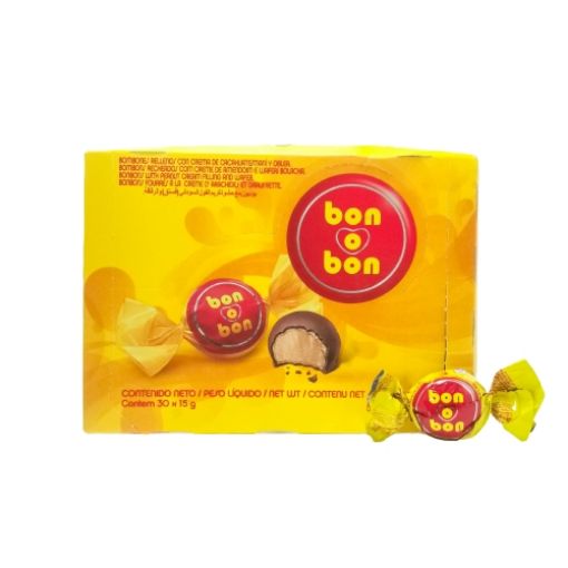 Imagen de BON O BON AMARILLO LECHE 12/30**