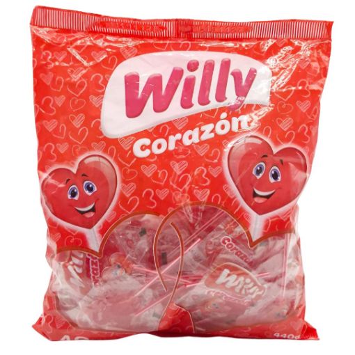 Imagen de PALETA CORAZON WILLY 30/40**