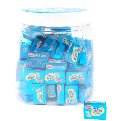 Imagen de DULCE LECHE MILK CUBE TARRO 12/120**